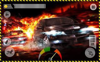 Drive Death Road Shooting 3D poster