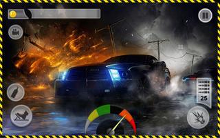 Drive Death Road Shooting 3D screenshot 1