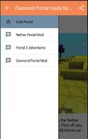 Diamond Portal  mods mcpe + capture d'écran 1