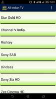 All Indian TV Channels capture d'écran 2
