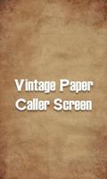 Paper Caller Screen Theme постер