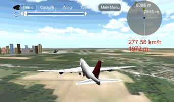 Flight Simulator B737-400 Plakat