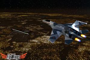 Flight Simulator Night - Fly O capture d'écran 3
