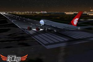 Flight Simulator Night NY HD capture d'écran 3