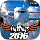 Flight Simulator 2016 FlyWings آئیکن
