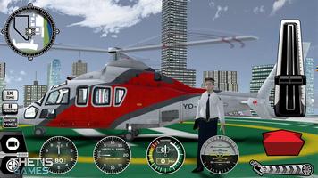Helicopter Simulator SimCopter تصوير الشاشة 1