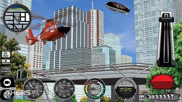 Helicopter Simulator SimCopter تصوير الشاشة 2