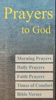 Daily prayers and blessing app poster