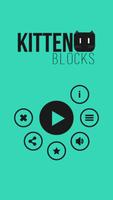 Kitten Block Puzzle Game Affiche