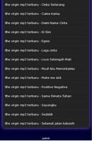 برنامه‌نما the virgin mp3 terbaru عکس از صفحه