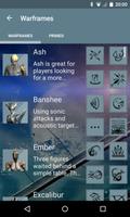 برنامه‌نما Warframe Mobile Codex عکس از صفحه