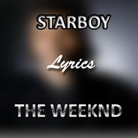 Starboy Music Lyrics TheWeeknd poster