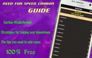 Guide for NFS carbon الملصق
