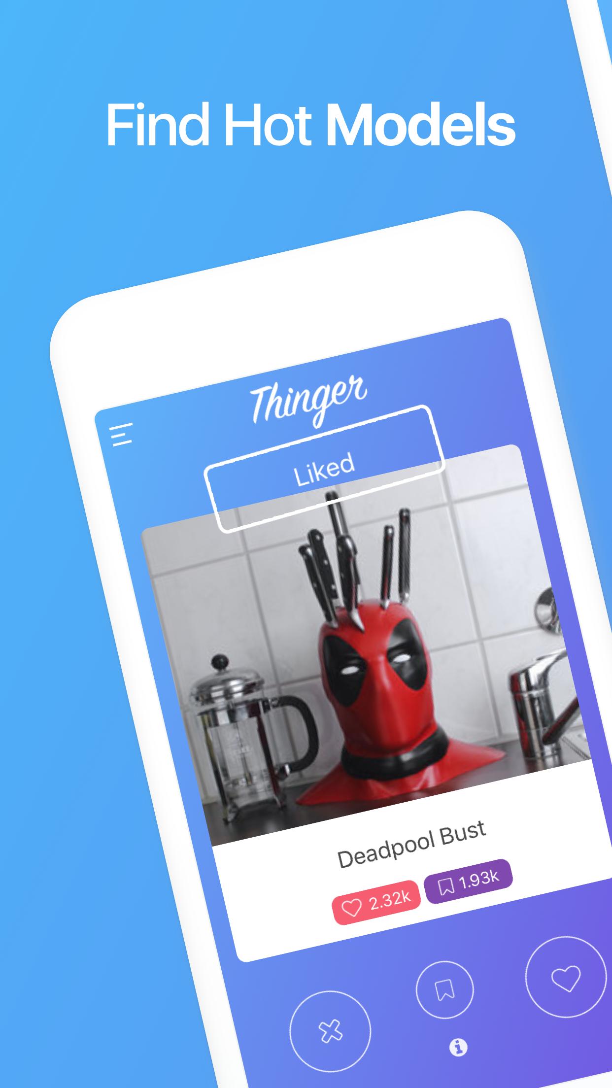 3d Printing Models Free Thinger For Android Apk Download