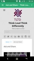 Think Loud Think Differently poster