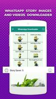 WhatsApp Utilities & Story Saver captura de pantalla 1