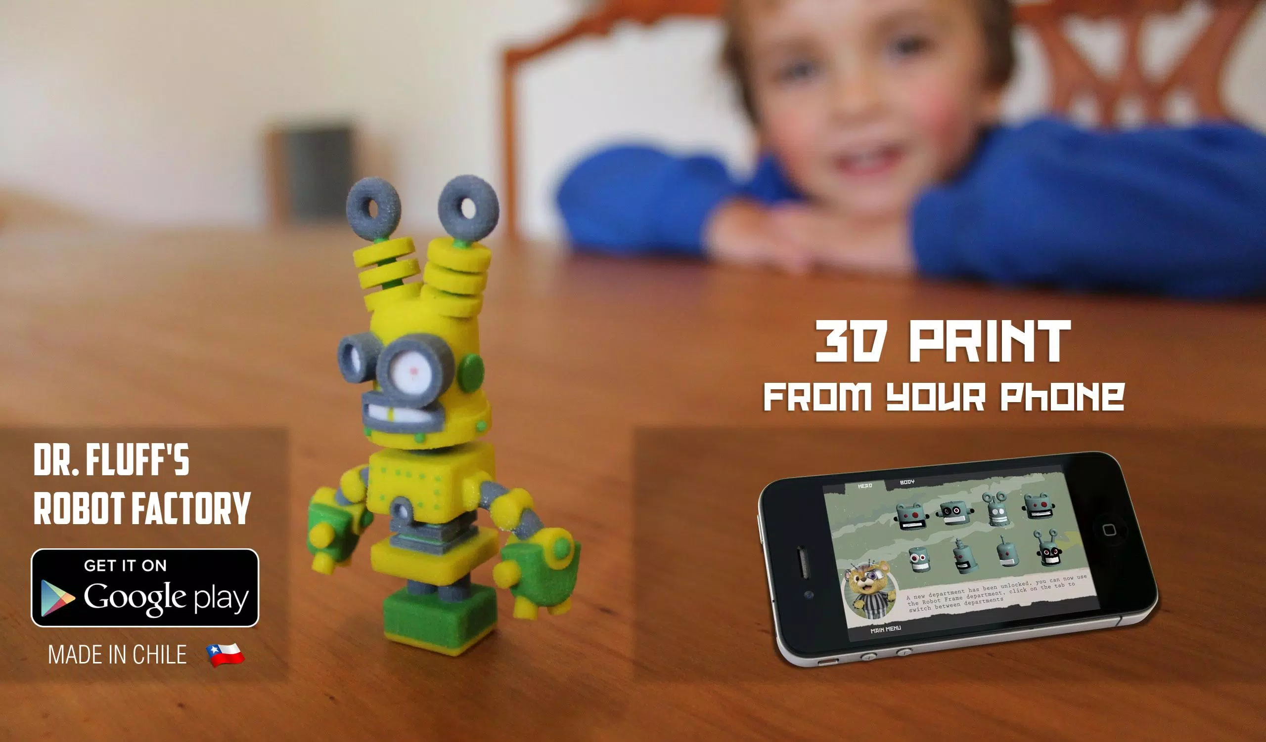 Descarga de APK de Dr. Fluff's Robot Factory para Android