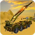 Rakete Startprogramm Simulator LKW Zeichen