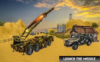 Rakete Startprogramm Simulator LKW Plakat