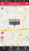 برنامه‌نما Linkoo  localisation GPS عکس از صفحه