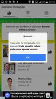 Intenções de votos - 2018 capture d'écran 3