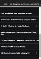 30 Minute Workout 截圖 1