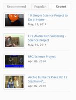 Science Project Videos screenshot 1