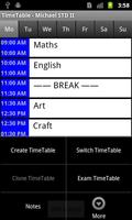 Time Table Pro capture d'écran 1
