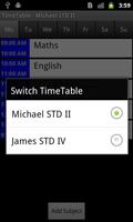 Time Table Pro capture d'écran 2