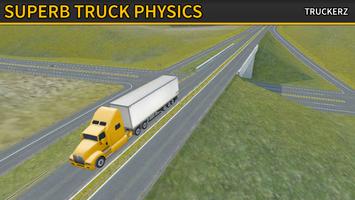 Truck Simulator Truckerz 3D imagem de tela 1