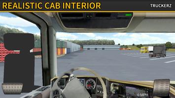 Truck Simulator Truckerz 3D imagem de tela 2