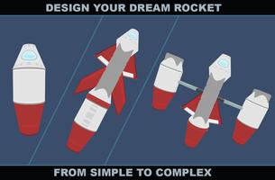 Rocket Builder - Moon Landing Affiche