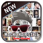 Macho Hair style icône