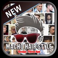 Macho Hair style Affiche