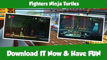 Poster Fighters Ninja Turtles