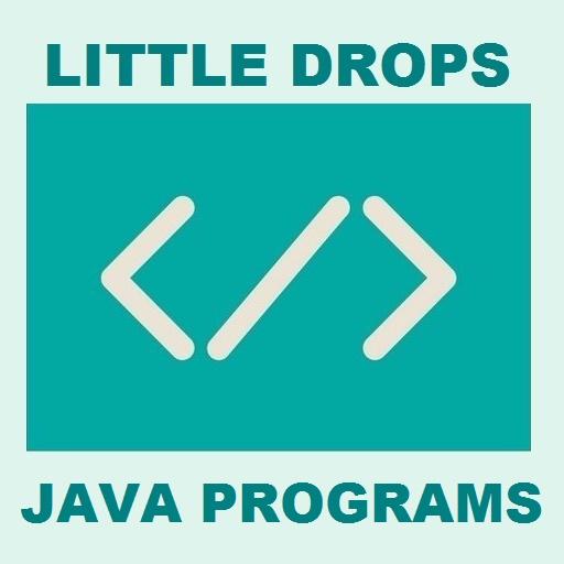 Learn Java Programs