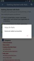 Ruby On Rails Docs capture d'écran 3