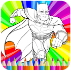 Coloring Book  for Super Hero icon