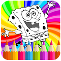 Coloring book for SponegBob