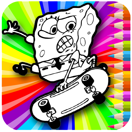 Coloring book for SpongeBob