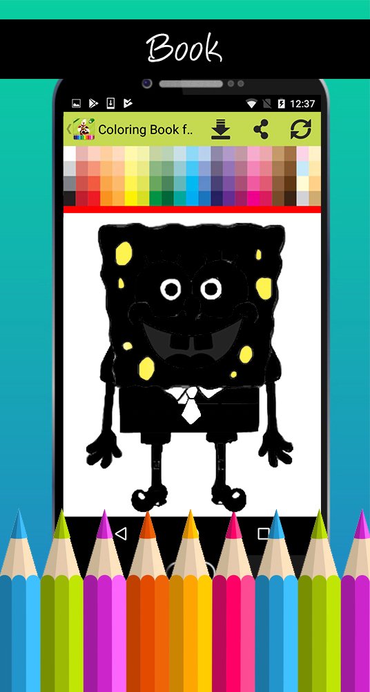 Coloring book for SpongeBob APK Download for Android - Latest Version