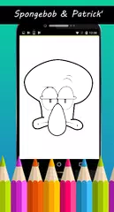 Coloring book for SpongeBob APK download