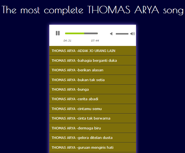 Thomas Arya Apk 1 1 Download For Android Download Thomas Arya Apk Latest Version Apkfab Com Thomas arya  lagu terbaru 2020  kumpulan lagu thomas arya terbaru populer mp3 duration 33:16 size 76.14 mb / magic music 22. apkfab