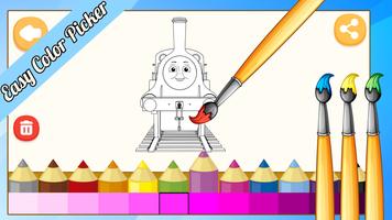 Colorear para Thomas trenes y sus amigos capture d'écran 3