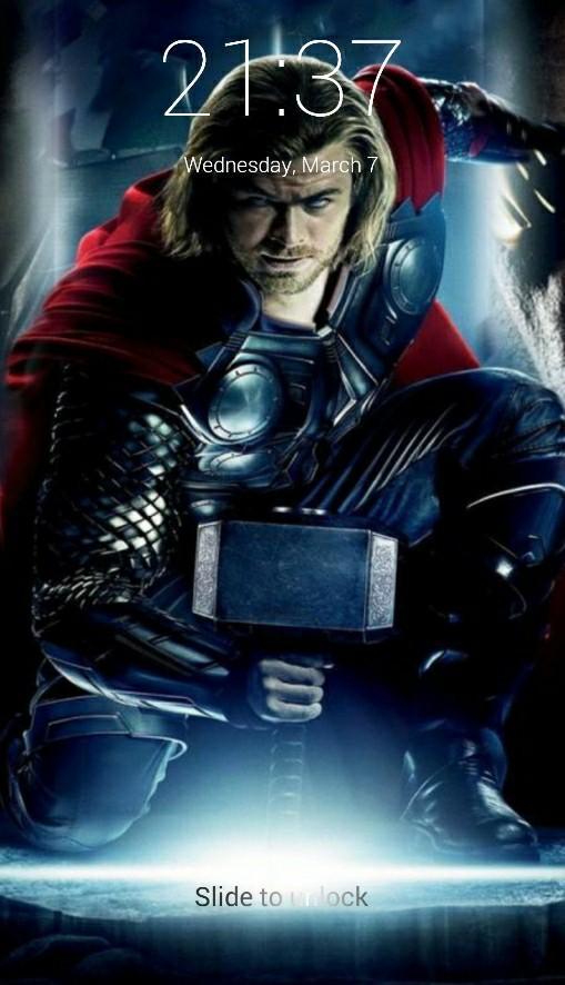 images Lock Screen Thor Black Wallpaper thor lock screen for android apk download