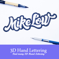 3D Hand Lettering