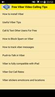 Free Viber Video Calling Tips capture d'écran 1