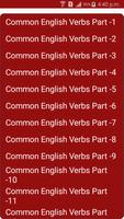 Common English Verbs : 999+ Common English Verbs capture d'écran 1
