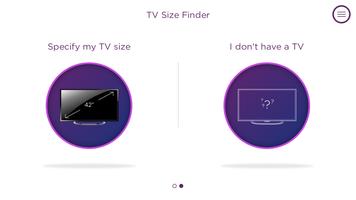 CurrysPCWorld TV Size Finder screenshot 1