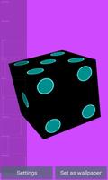 Throw the Neon Dice LWP imagem de tela 1